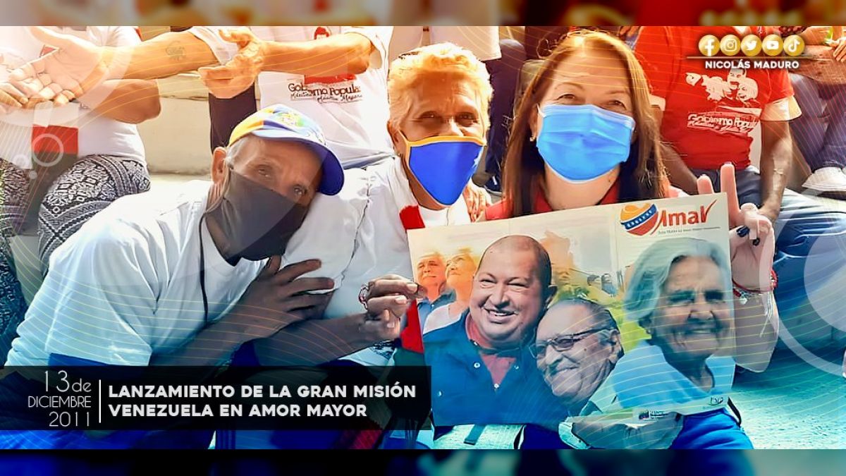 Presidente Maduro celebra aniversario de la Gran Misión en Amor Mayor