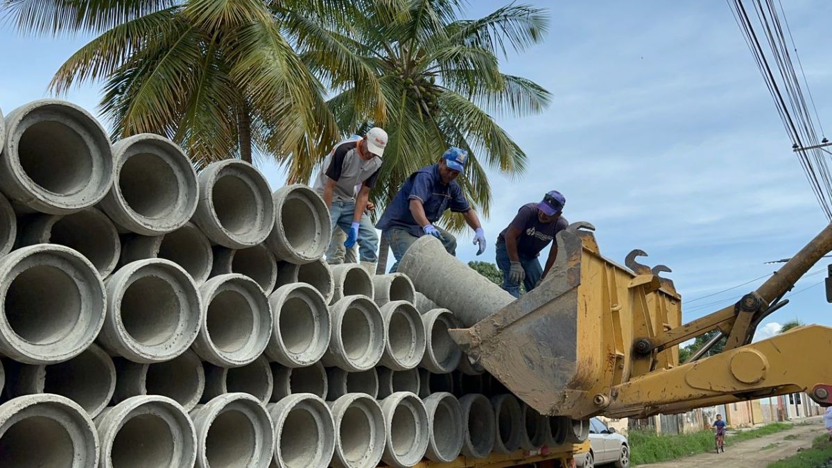 Gobierno De Aragua Rehabilita Sistema De Aguas Servidas En Cagua