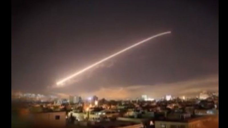 Bombardeos en Siria