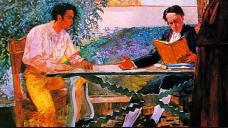 1780: Nace Andrés Bello, poeta, gramático, filólogo y maestro del Libertador