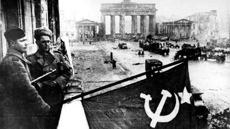 En 1945 la URSS derrotó a los nazis y puso fin a la Segunda Guerra Mundial