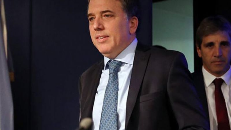 El ministro de Hacienda de Argentina Nicolás Dujovne