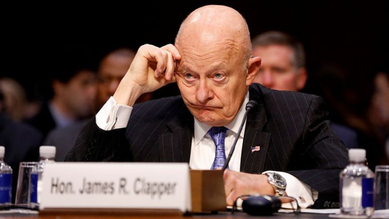 El exjefe de Inteligencia Nacional de EEUU James Clapper