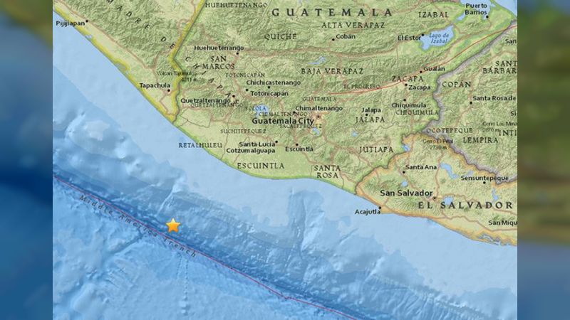 El foco del sismo se ha localizado a una  profundidad de 10 kilómetros