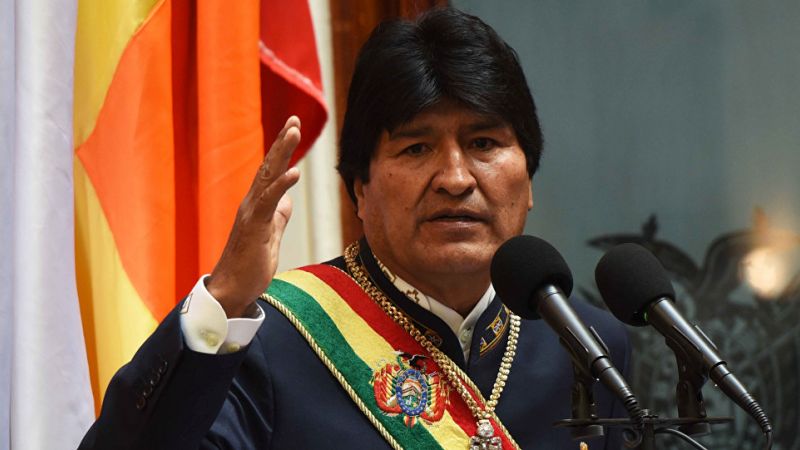 El presidente Evo Morales criticó la primera intervención del Secretario de Estado gringo en la OEA