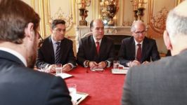 Antonio Ledezma y Julio Borges