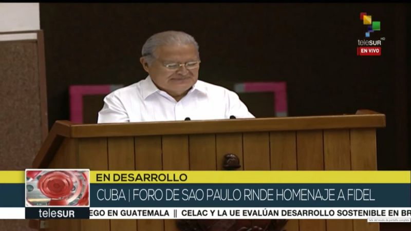 Fidel Castro utilizó espacios como el Foro de Sao Paulo para hacer el persistente llamado de fortalecer con la unidad
