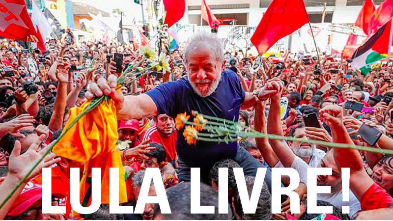 Tribunal Supremo Electoral de Brasil, , desestimó la solicitud de declarar ilegal la candidatura a la presidencia de Lula da Silva.