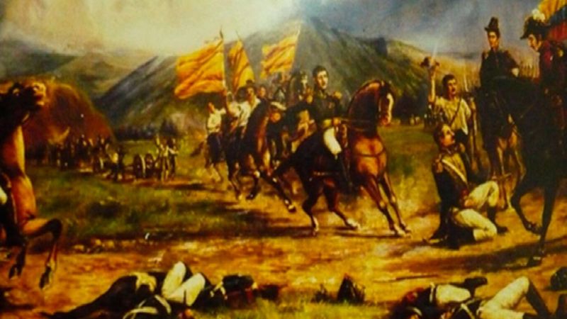 Bolívar valientemente ordenó crear más frentes de batalla y obtener la victoria