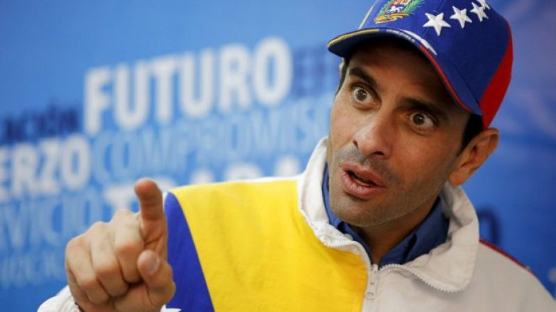 Henrique Capriles Randonski quedó loco