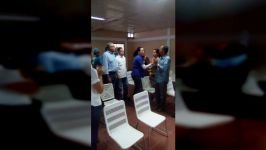María Corina Machado en San José de Guanipa en el oriente del país.