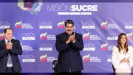 Imagen de archivo del presidente Nicolás Maduro durante acto de graduación de la Misión Sucre