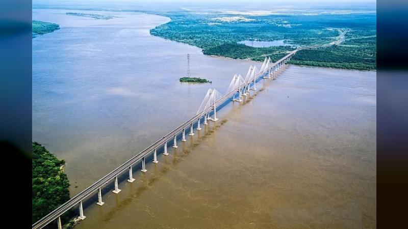 El Puente Orinoquia es considerado una de las obras de infraestructura más grandes construida en América Latina