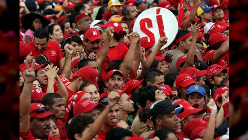 Tras conocerse los resultados el Comandante Supremo Hugo Chávez, dio su magistral discurso donde dictó la proclama que signaría su vida