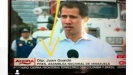 Captura de una transmisión en vivo de CNN