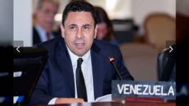 El embajador de Venezuela ante la ONU Samuel Moncada