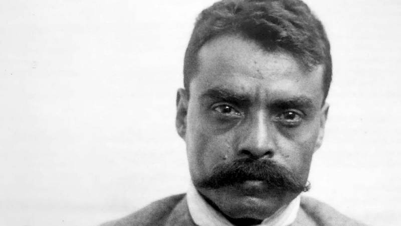 Emiliano Zapata, lider militar y campesino más importantes de la Revolución mexicana