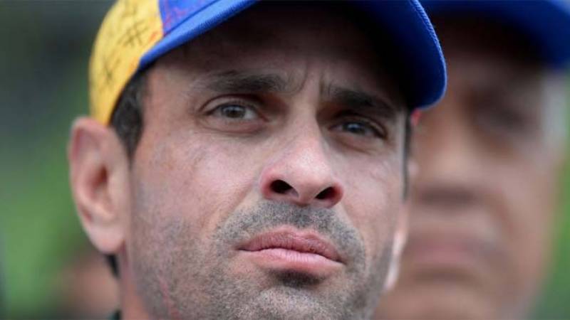 Opositor Henrique Capriles Radonski