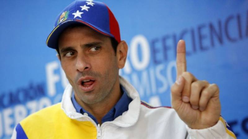 Henrique Capriles Radonski, opositor venezolano que hundió en miseria al estado Miranda durante su gestión