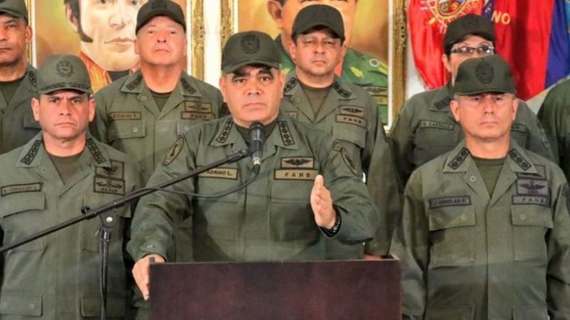 Vladimir Padrino López, ministro de la defensa