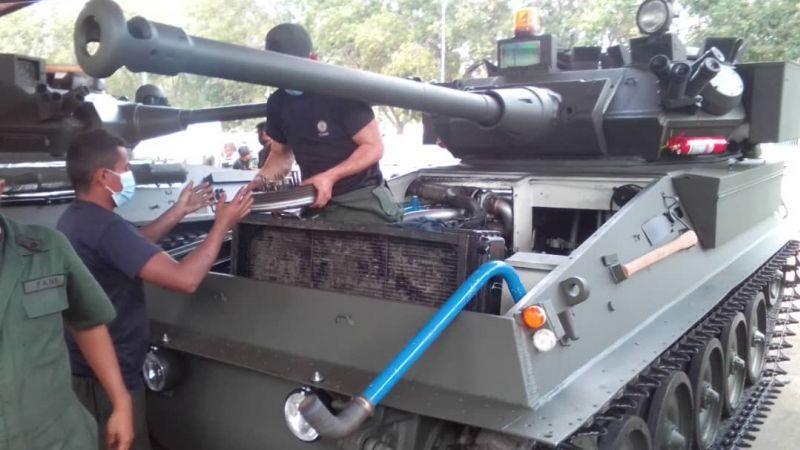 El Ejercito se mantiene trabajando para la recuperación de todos sus sistemas de armas que se encontraban en desuso