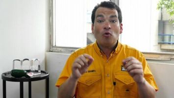 El candidato del Departamento de Estado de EEUU se fue para La Vega en contra de Primero Justicia
