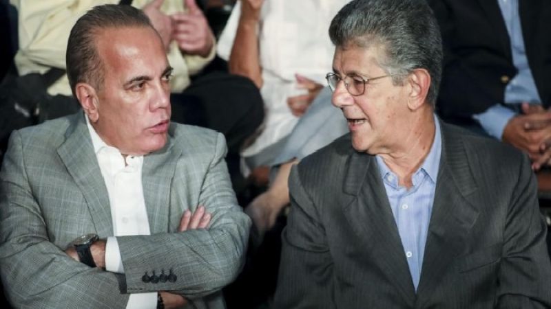 Ramos Allup y Manuel Rosales estaban en la Quinta La Pipa de Guatire