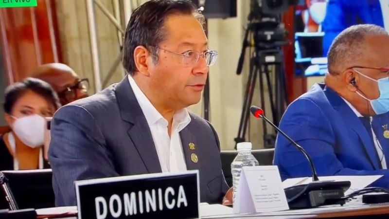 Jefe de Estado de Bolivia ofreció palabras en la Celac