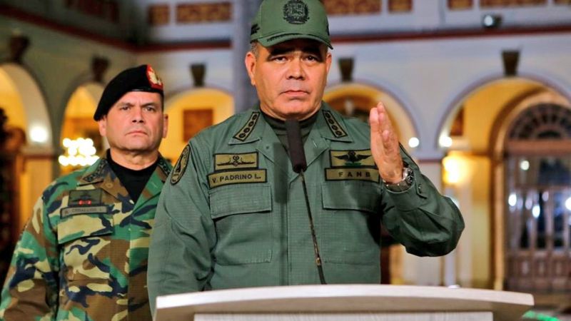 Vladimir Padrino López, ministro de la defensa