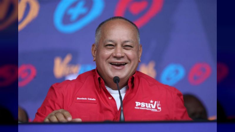 Diosdado Cabello, primer vicepresidente del Psuv