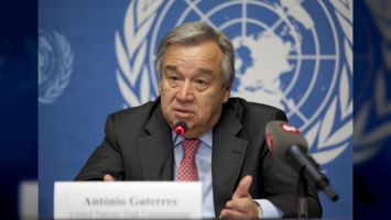 El secretario general de la ONU, António Guterres
