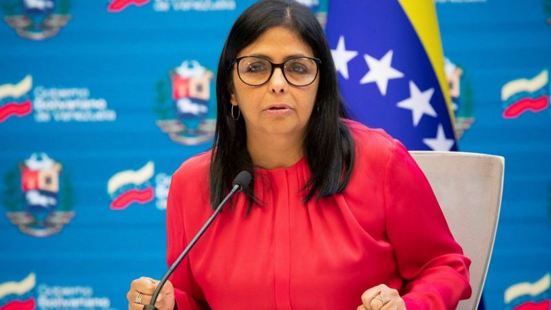 Delcy Rodríguez, vicepresidenta ejecutiva de la República