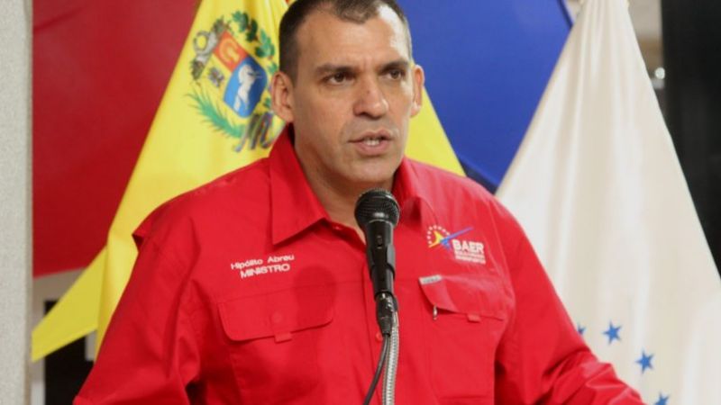 Hipólito Abreu, ministro del Poder Popular para el Transporte
