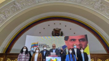 Jorge Rodríguez, jefe de la delegación de diálogo del Gobierno de Venezuela