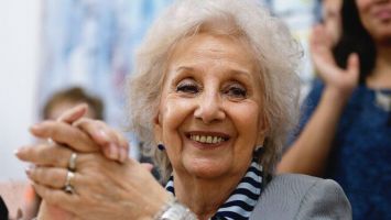 Maestra y activista de los derechos humanos argentina Enriqueta Estela Barnes de Carlotto