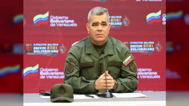 Vladimir Padrino López, ministro de la defensa