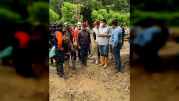 Jheysón Guzmán se apersonó en esta localidad para saber las necesidades de los habitantes de esta comunidad andina