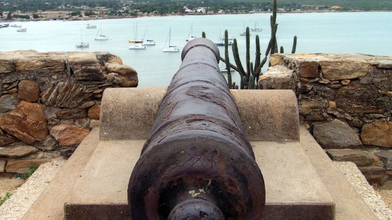 El pequeño pueblo colonial comenzó a levantarse de las ruinas en las que lo había dejado el ejército de Morillo
