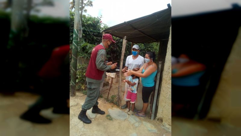 Actualmente, la Guardia del Pueblo se encuentra en primera línea de batalla contra el COVID-19, garantizando las medidas de bioseguridad de los venezolanos