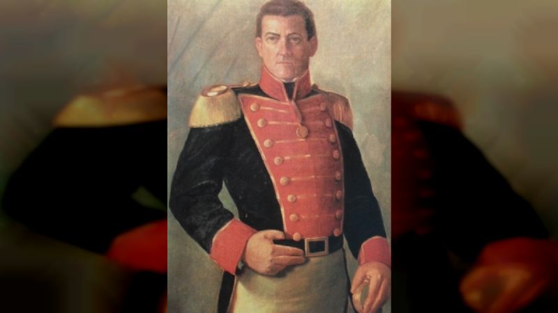 En 1876 sus restos fueron depositados en el Panteón Nacional