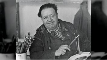 Rivera se caracterizó por su ideología comunista, muchas veces plasmada en sus obras
