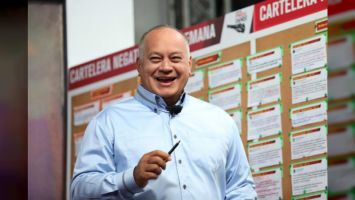 Primer Vicepresidente del Partido Socialista Unido de Venezuela Diosdado Cabello