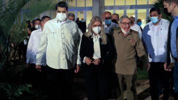 El evento al que asistió el mandatario venezolano se celebró en la barriada del Vedado, en La Habana