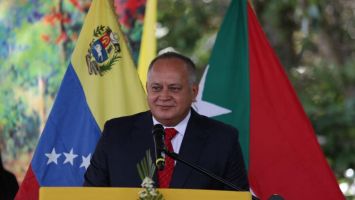 Primer vicepresidente del Partido Socialista Unido de Venezuela (Psuv), Diosdado Cabello