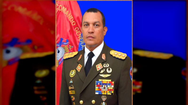 Felix Osorio, comandante general del Ejército