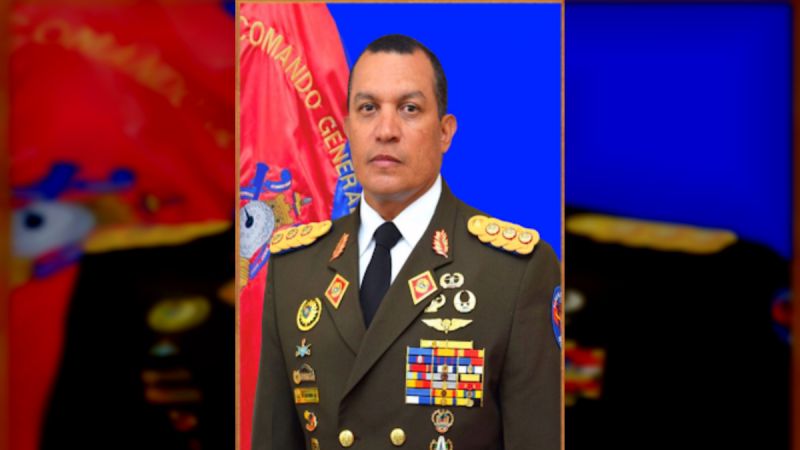 Felix Osorio, comandante general del Ejército