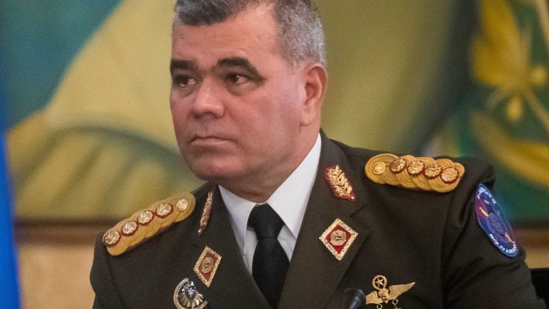 Vladimir Padrino López, ministro de la defensa