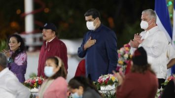 "En las calles de Nicaragua, tierra bella y bendita se respiran aires de Paz y felicidad", aseguró el presidente Maduro