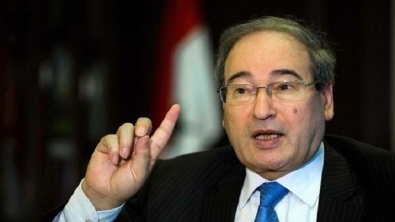 Faisal al-Mekdad n canciller sirio