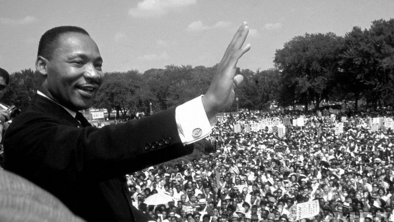 Martin Luther obtuvo el premio Nobel de la Paz en 1964 por su lucha contra las políticas segregacionistas